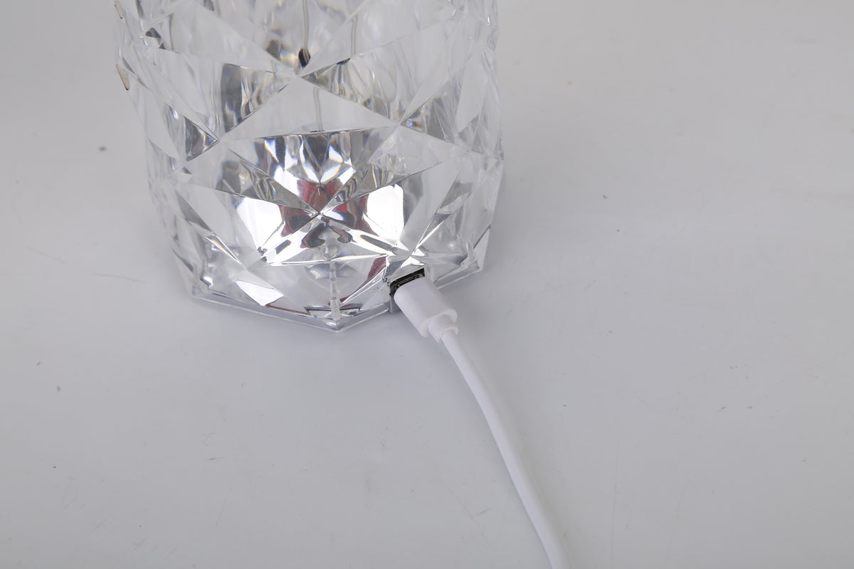 Crystal lamp colors