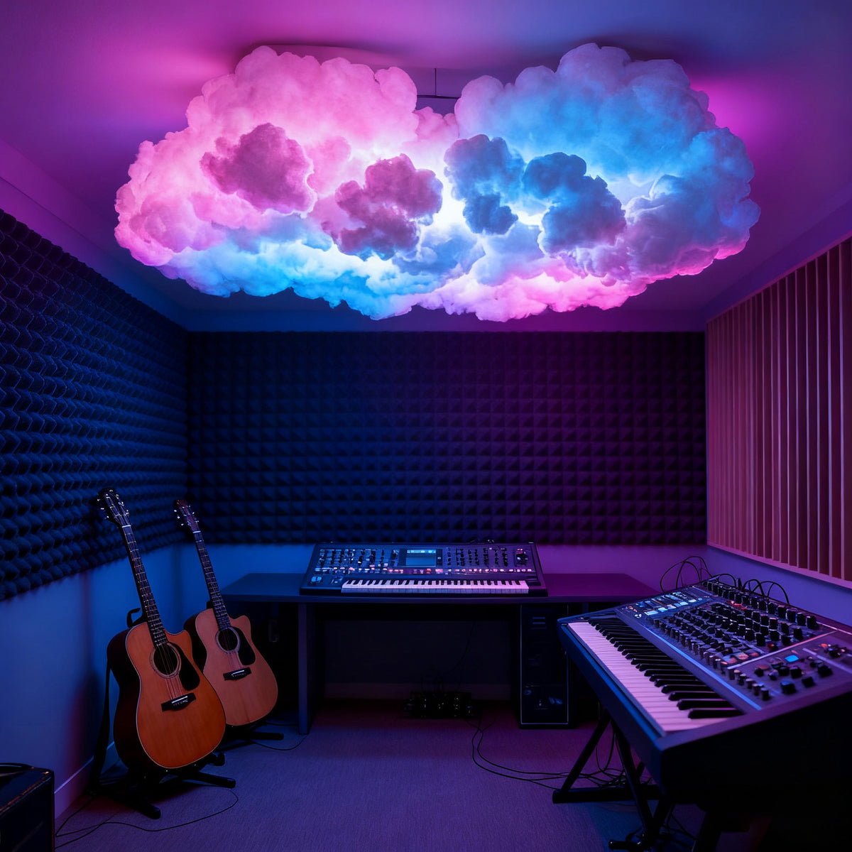 Cloud Lamp – Color-Changing LED Cloud Light with Remote
