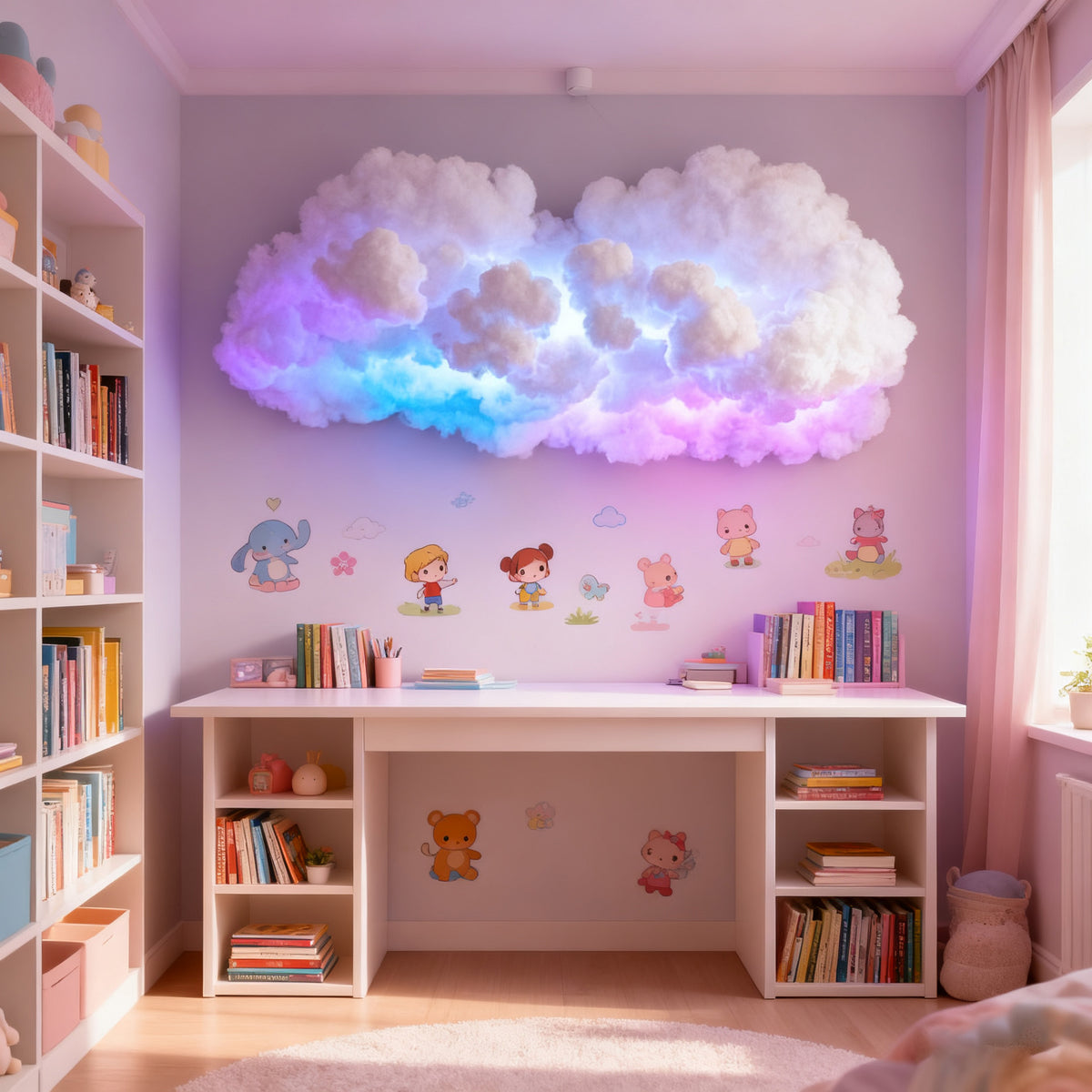 Cloud Lamp – Color-Changing LED Cloud Light with Remote