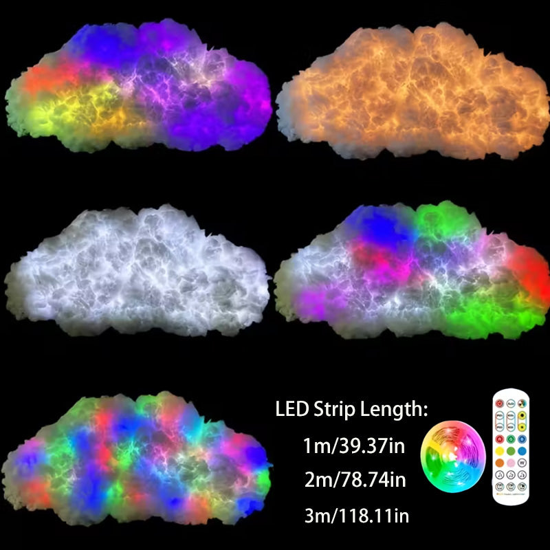 Cloud Lamp – Color-Changing LED Cloud Light with Remote