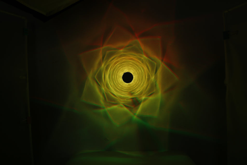 Crystal lamp touch control