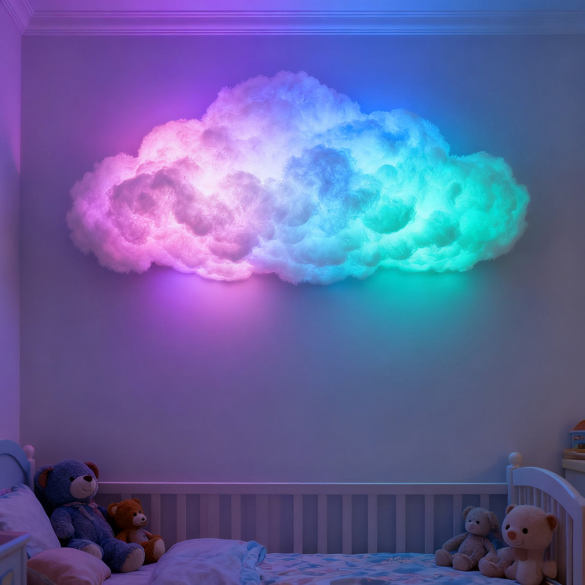 Cloud Lamp – Color-Changing LED Cloud Light with Remote