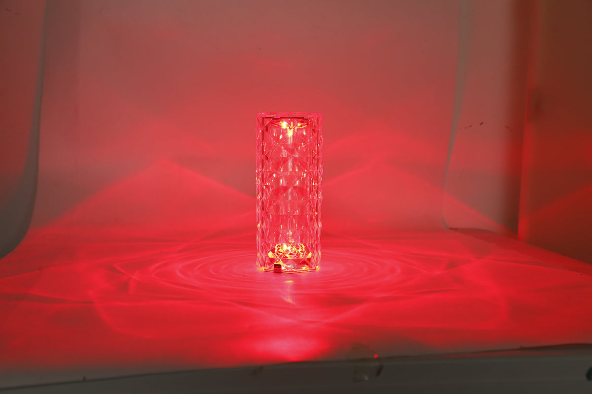 Crystal lamp detail