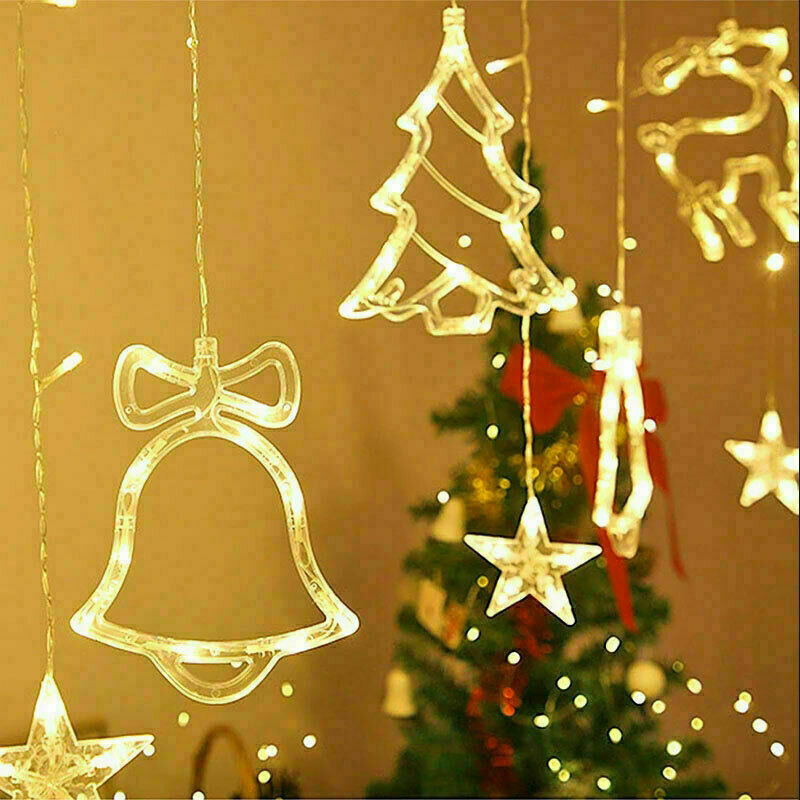 Star & Moon window curtain lights